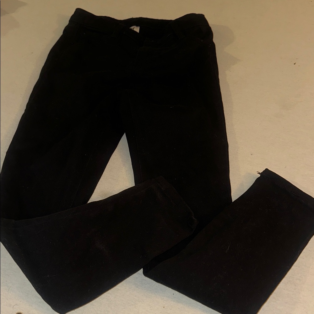 Womens Size Large Members Mark Classic Black Jeans.